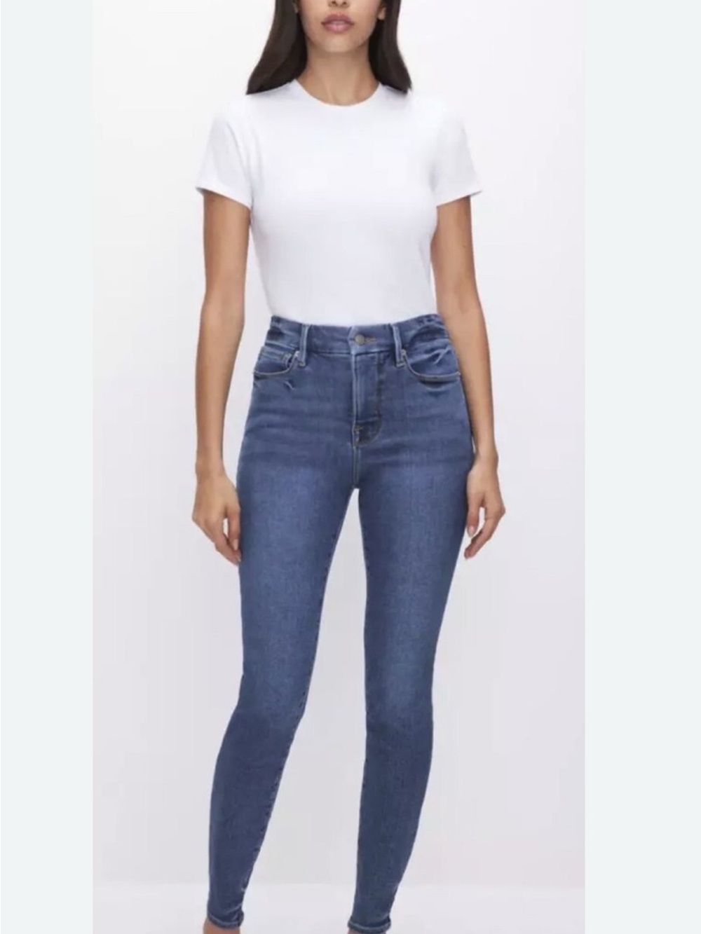 Good American High Rise Skinny Jeans size 00